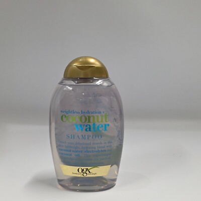 OGX Weightless Hydration Coconut Water Shampoo 13 fl oz New