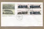 CANADA First Day Covers 1985 11-07 Canadian Locomotives Group of 4 STAMPS FDC