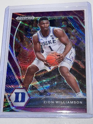 RARE ZION WILLIAMSON PURPLE WAVE CARD 2021 PANINI PRIZM DRAFT PICKS PELICANS | eBay RARE ZION WILLIAMSON PURPLE WAVE CARD 2021 PANINI PRIZM DRAFT PICKS PELICANS | eBay