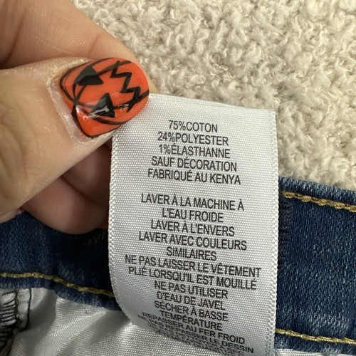 Levi's 510 Jeans Youth Boys Size 10 REG 25x25 (26x24) Skinny Stretch Med Wash - Picture 6 of 11