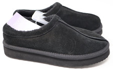 Women's Amira Suede Clog Slippers Stars Above Black Size 6 NWT