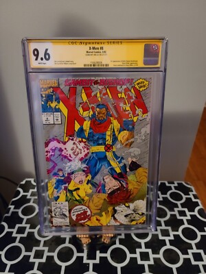 X-Men #8 Cgc 9.6 Signed Jim Lee