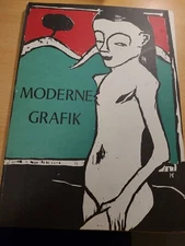 Moderne Grafik Berghaus Verlag Kunstbuch Drucke selten Großformat 