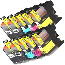 10 Brother LC203 XL LC201 Compatible Ink For MFC-J4320W MFC-J4420DW MFC-J4620D