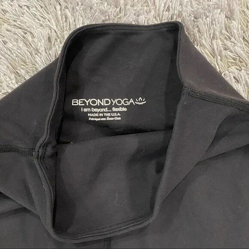 BEYOND YOGA - High Waisted Tri-Panel Mesh Leggings Size Small - Picture 7 of 9