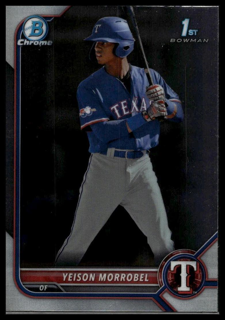 2022 Bowman Chrome #BCP-200 Yeison Morrobel Prospects 1st Bowman