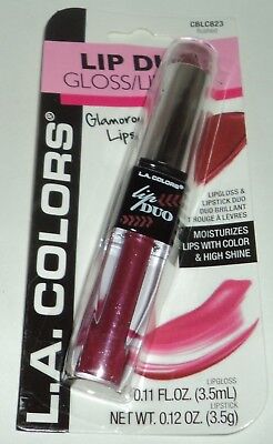 Colors lip duo lipstick la gloss lipstick & maxi evening