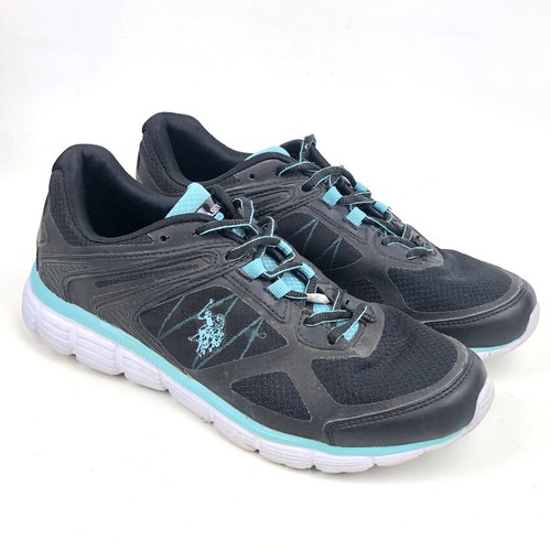 US Polo Assn donna Schiuma Comfort Sottopiede nero Blu Atletica Scarpe  Misura 9 | eBay