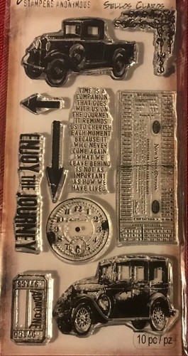 The Journey Stamps & Things/Talk Clear Stamps by Tim Holtz Stampers Anonymous - Picture 3 of 7