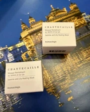 4x Chantecaille Jasmine And Lily Healing Mask 0.17oz/5ml= 20ml Total New Sealed
