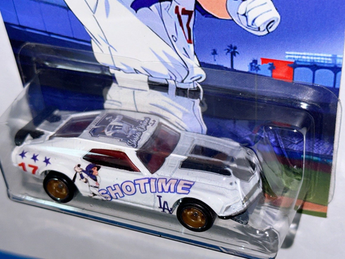 HOT WHEELS 2024 LOS ANGELES DODGERS #17 SHOHEI OHTANI MUSTANG BOSS 302 REAL/R - Imagen 2 de 9
