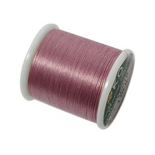 K.O. Beading Thread Rose Pink Japanese Bead Thread 43327 55yd Nylon Waxed KO