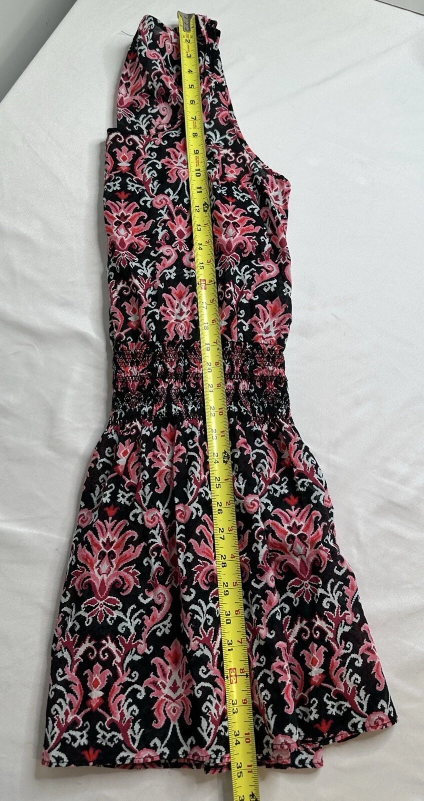 Vestito copricostume da spiaggia Kate Spade Oasis taglia M floreale pullover senza maniche