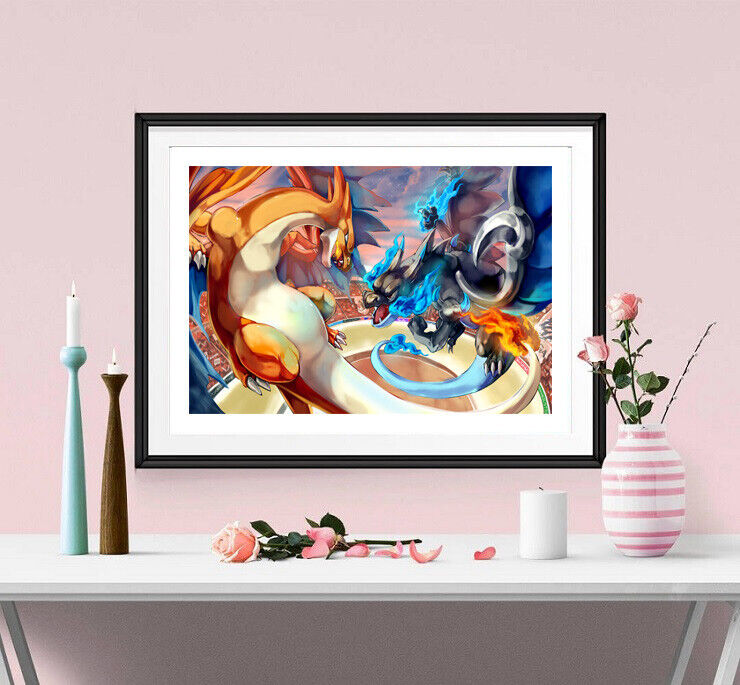 Pokémon: Pôster/Mural com imagens de todos os pokémons