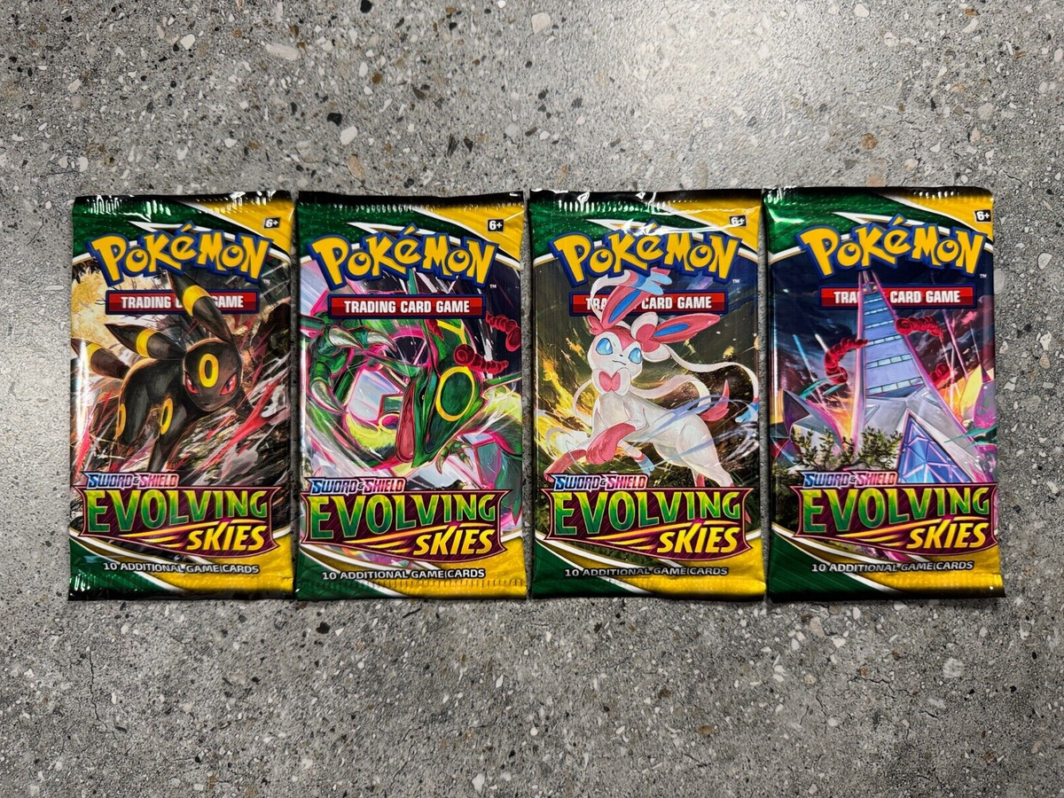 pokemon tcg evolving skies booster pack Sword & Shield and more Pokemon Evolving Skies Booster Pack
