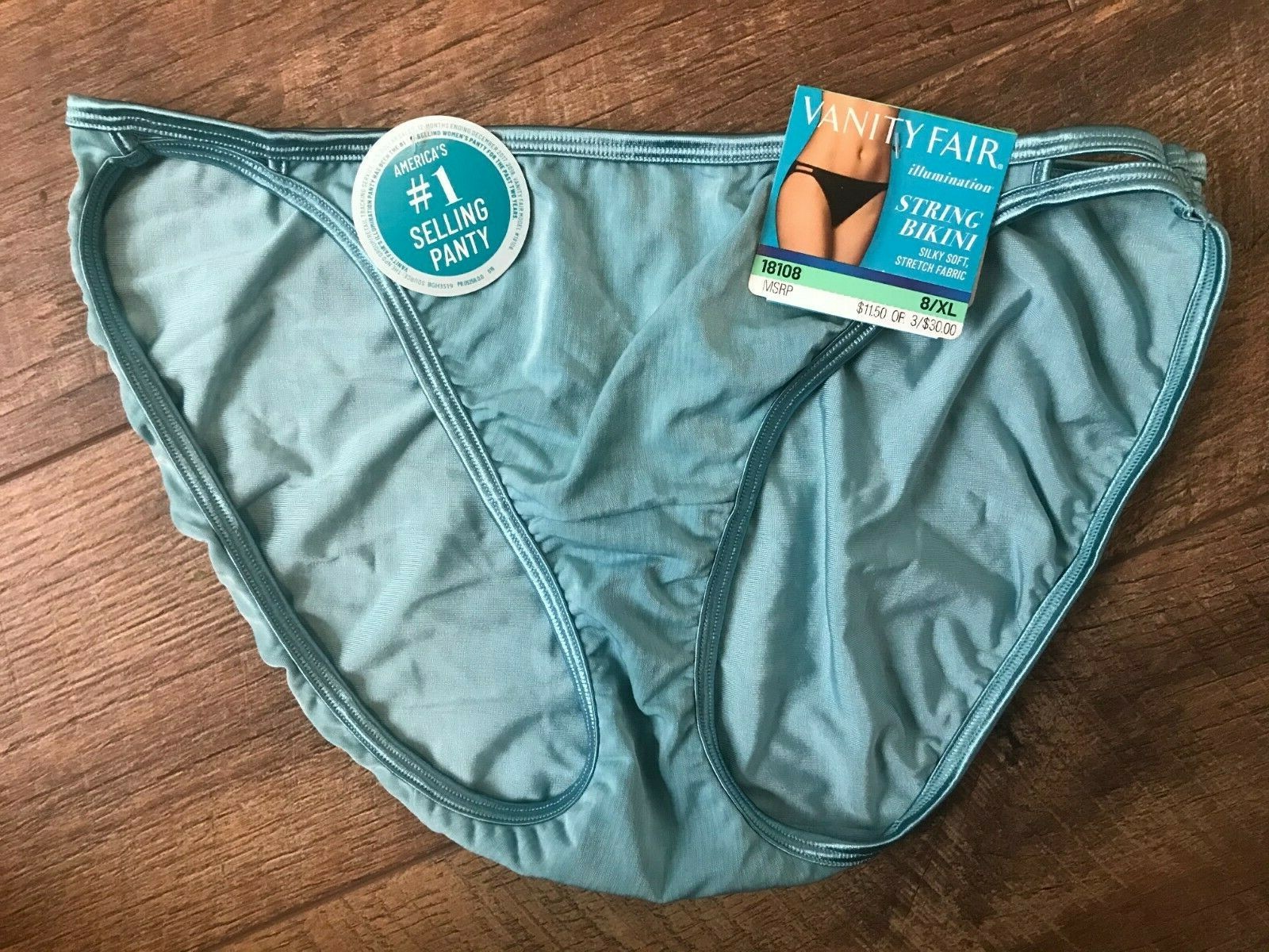 NEW Vanity Fair Illumination String BIKINI PANTY 18108 Free Ship w/3