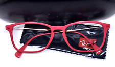 Brand New Authentic Ray-Ban ITALY GRAPHENE Eyeglasses Rx RED frame ZQ 9005