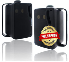 Patio Speakers Bluetooth Pair Powerful Bass Weatherproof Indoor Outdoor Deck USA