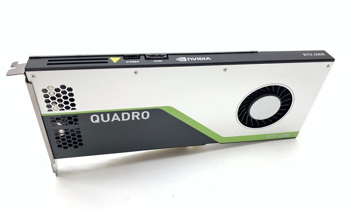 HP NVIDA Quadro RTX 4000 8GB GDDR6 Video Graphics Card GPU TU104