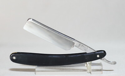 Near wedge No.1200 PARKER SILVER STEEL MADE IN JAPAN-TOKYO Straight Razor #R568