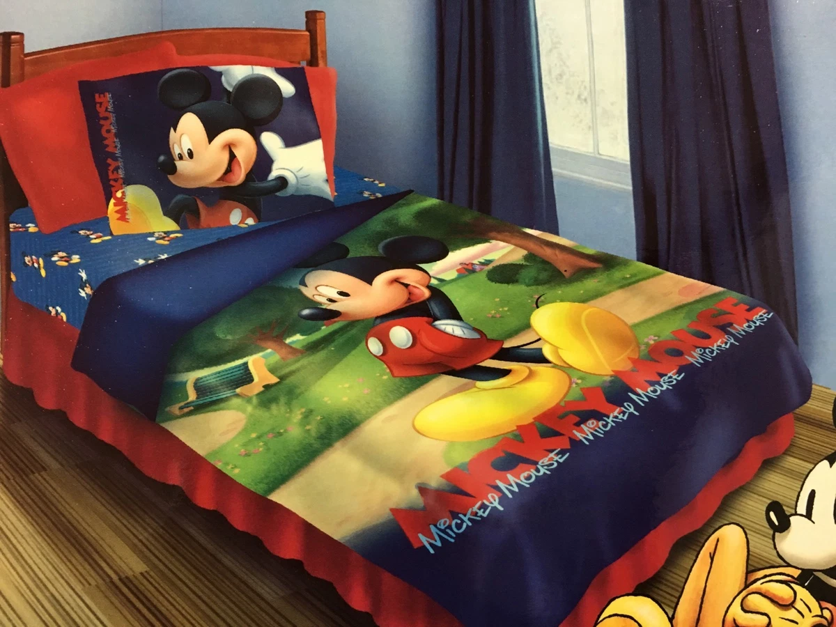 Mickey Mouse Twin Bedding for sale | eBay