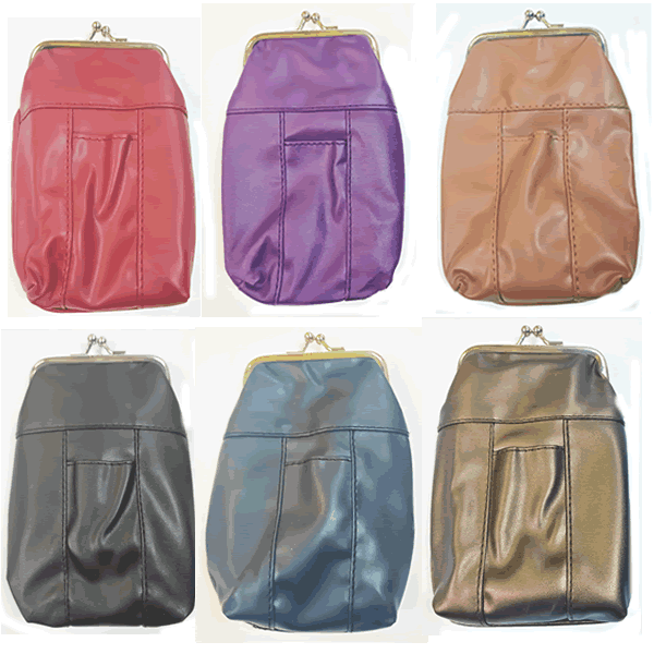 Eclipse Leatherette Cigarette Case Pouch 2ct