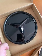 F&uuml;r Mercedes-Benz 2019-2021 W177 W247 W118 Front grill Logo Schwarz Stern Emblem