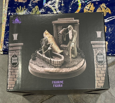 Disney Parks 2022 Haunted Mansion Cemetery Mummy Old Man Figure Figurine Ghosts