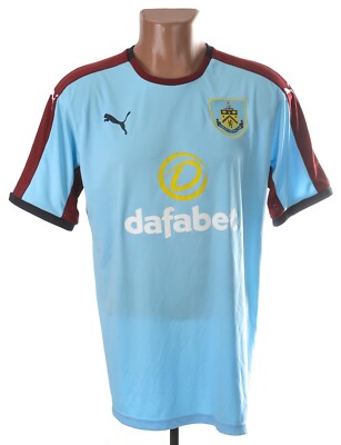 BURNLEY ENGLAND 2016/2017 AWAY FOOTBALL SHIRT PUMA SIZE L ADULT