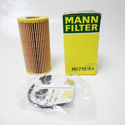 Mann Oil Filter Audi VW SEAT Skoda 2.0L 2.5L TFSI S3 RS3 FSI GTI RS Cupra HU719/6x