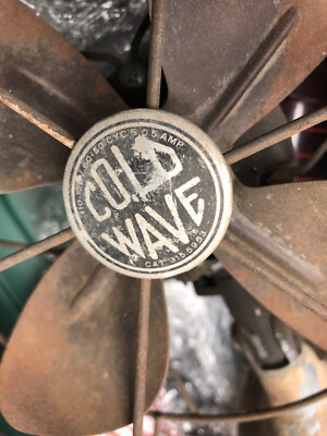 Vintage Sears Roebuck & Co. Cold Wave Oscillating Desk Fan | eBay