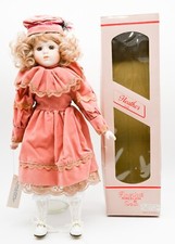 America's Porcelain Doll By Heritage Mint 16" Hand Painted Heather D-22 1988