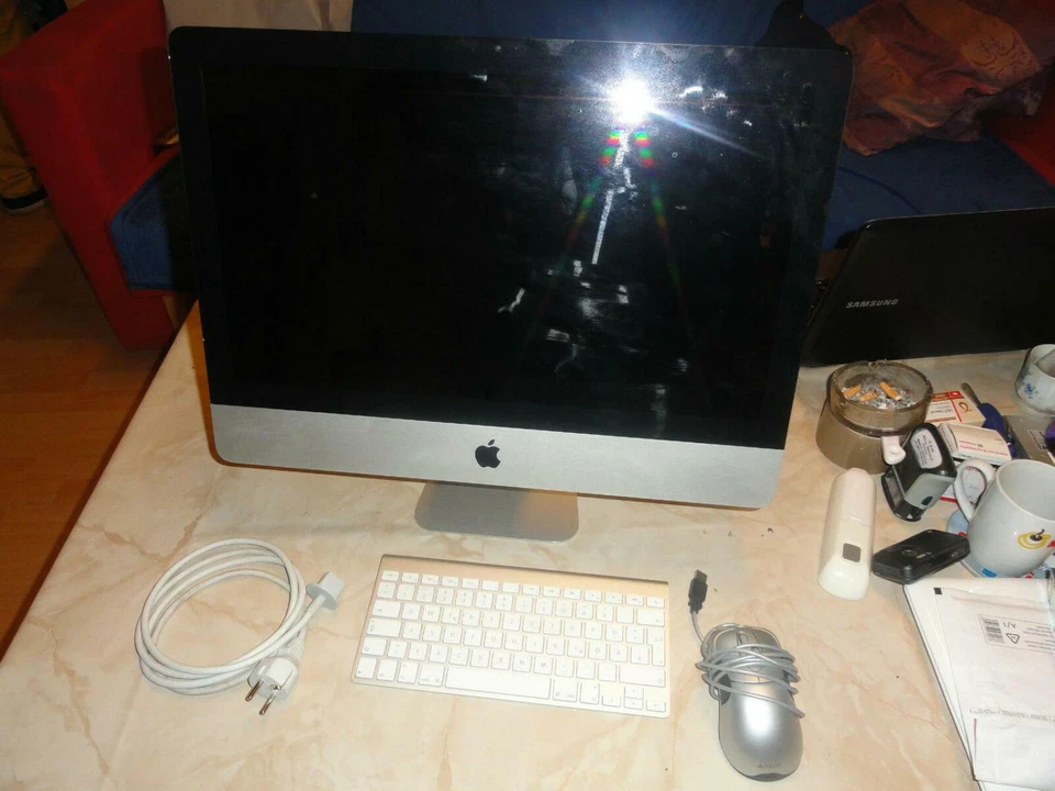 Apple iMac 21,5", 500GB HDD, 4GB RAM, 500GB HDD, Win7 & MS Office, 1J. Garantie
