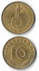 GERMANY. THIRD EMPIRE. 10 REICHPFENING 1937 D