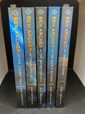 Ben Archer ''Alien Skill'' Series Books 1 5 Rae Knightly Softcover Sci-Fi YA SET