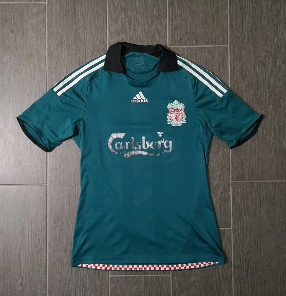 Vintage Retro 2008/09 Liverpool FC LFC 3rd Trikot Größe: S Fußball Adidas Fans