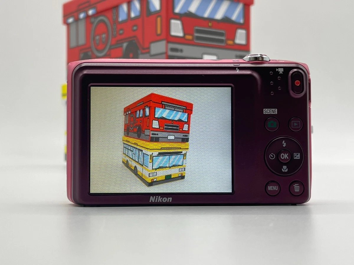 Nikon COOLPIX S3500 20.0MP 7x Optical Zoom CCD Vintage