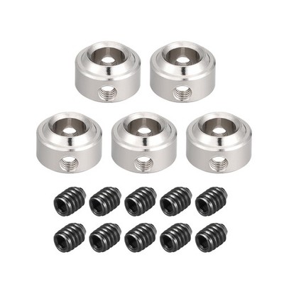 5PCS RC Airplane Plane Landing Gear Wheel Stop  5.1mm Shaft Hole Dia