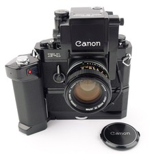 Canon F1 Servo EE Motor Drive 1.4/50mm SSC Outfit quasi come nuovo