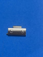 Originale Cartier Santos Galbee LM Link acciaio inox 16 mm con vite 1,2 mm 2319