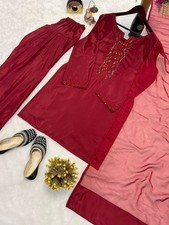 INDIAN DESIGNER NEW SALWAR KAMEEZ WEDDING BOLLYWOOD PAKISTANI PARTY WEAR DRESS