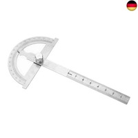 Magt Winkelmesser, 0-180 Grad 15 Cm Goniometer Edelstahl Winkelmesser Lineal