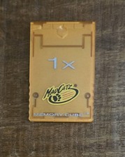 MadCatz 1X Memory Cube 59 Memory Card For Nintendo Gamecube - Gold / Orange