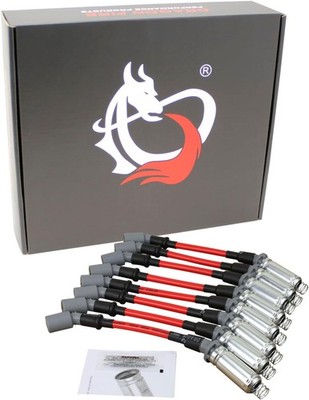 Cables de bujía 10mm alto rendimiento compatibles con GM Chevy GMC LS1-LS7