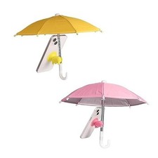 2pcs Cell Phone Umbrella for Sun Shade, Universal Adjustable Cute Phone Shade