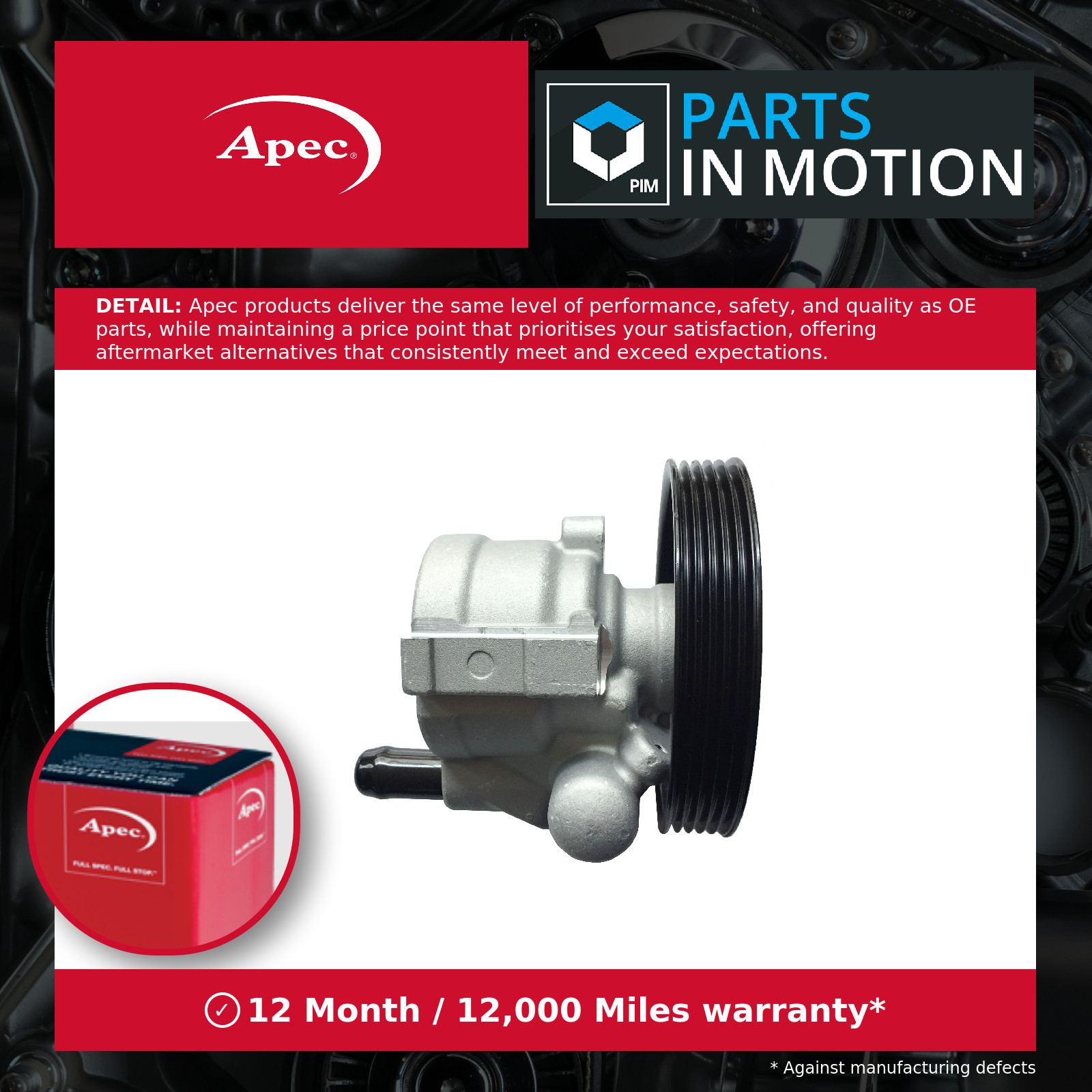 Power Steering Pump fits OPEL MOVANO FD, JD 1.9D 2000 on PAS 26081335 4405479 - Image 5