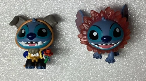 Stitch in Costume - 2 Funko Mystery Minis Disney - Simba & Beast