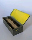 British Army, Military 1930s WW2 Vintage Boxed Brass Stencil Set 3/4"