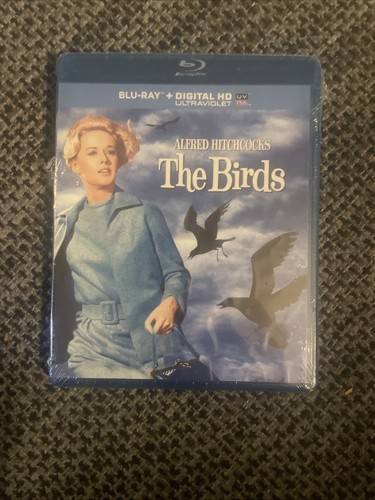 The Birds (Blu-ray, 1963) Universal Rod Taylor, Tippi Hedren,Brand New!