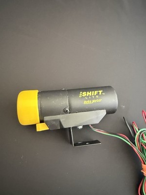 Auto Meter Pro Shift Lite Light Indicator RPM Chip Slot - Black Housing Amber